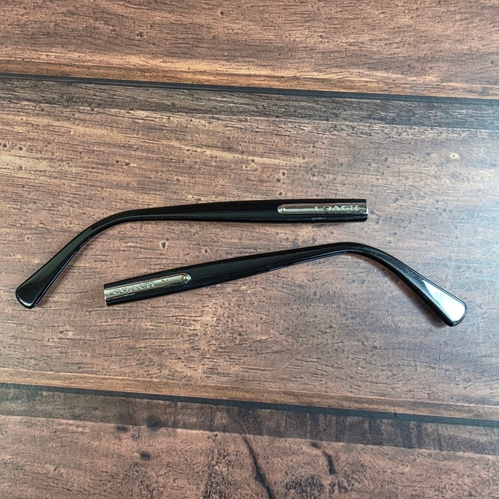 Coach HC 6065‎ 5261 Replacement Temple Arms Black Military Signature C 135mm